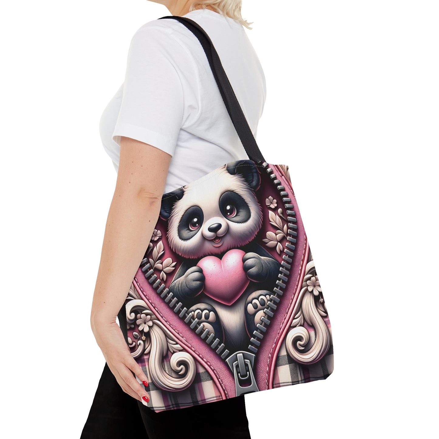 Tote Bag, Panda, Personalised/Non-Personalised Tote bag