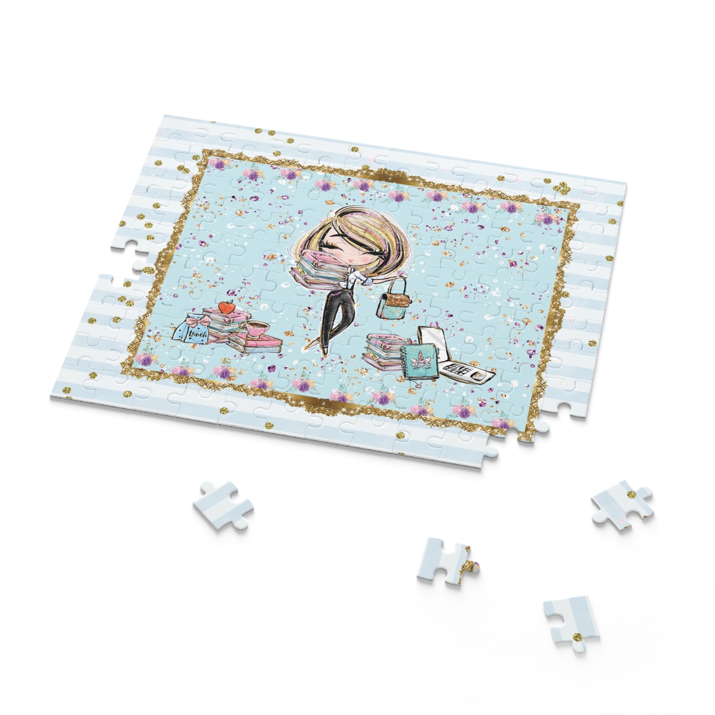 Personalised/Non-Personalised Puzzle, Teacher (120, 252, 500-Piece)