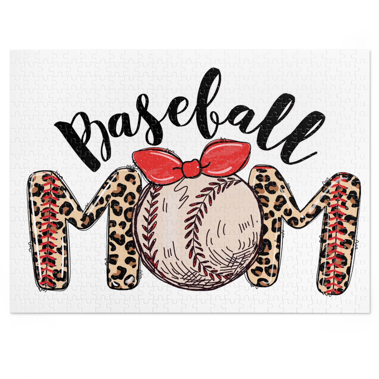 Puzzle, Baseball Mom, Personalised/Non-Personalised (30, 110, 252, 500,1000-Piece) awd-632