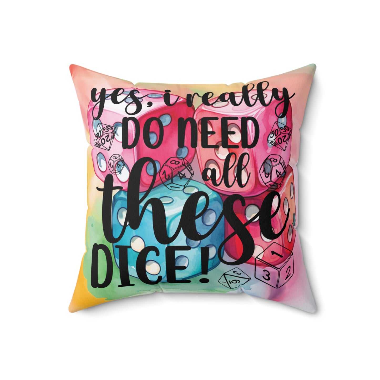 Yes I really do need all these Dice Cushion, Polyester Square Cushion, Christmas cushion