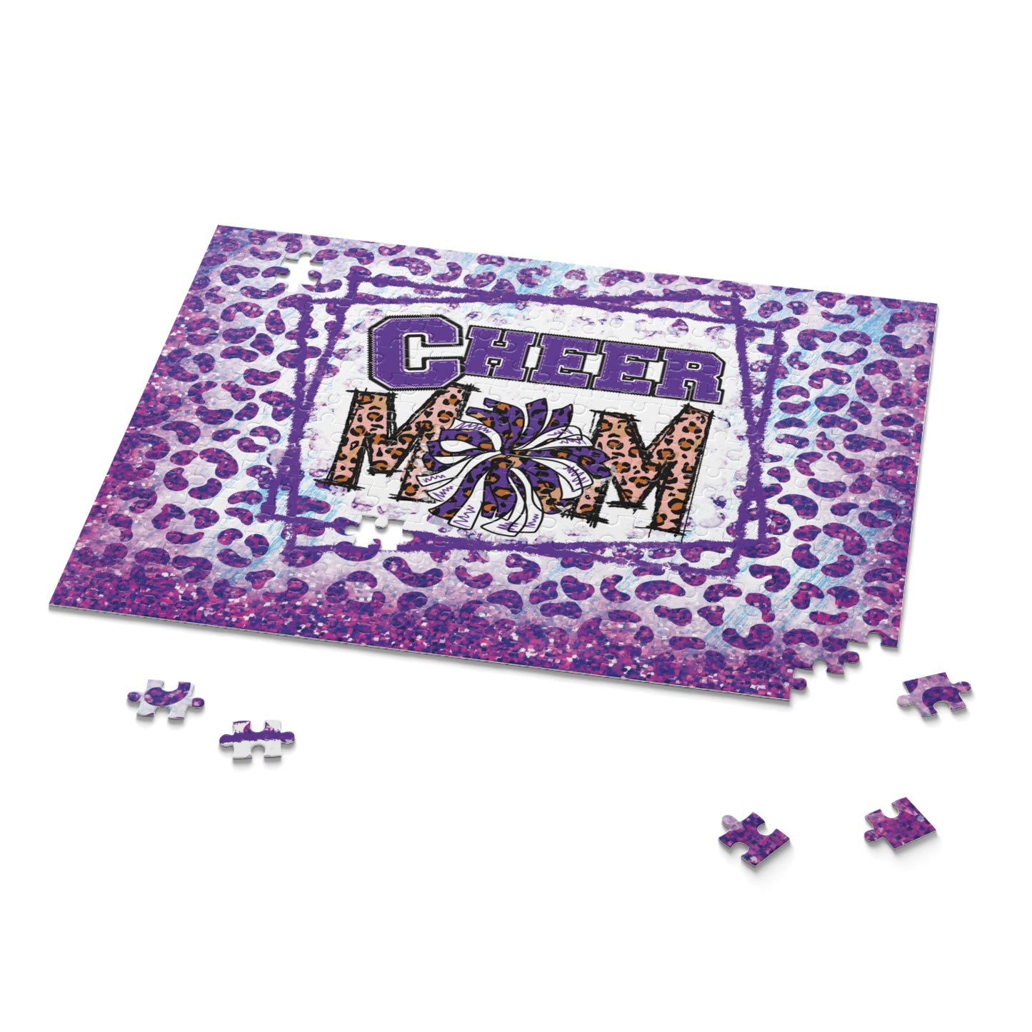 Personalised/Non-Personalised Puzzle, Cheer, Mum, Mom (120, 252, 500-Piece)