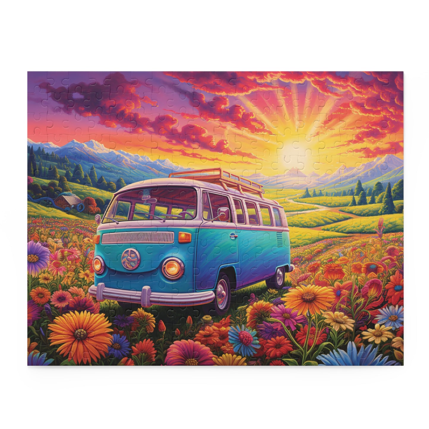 Puzzle, Combi Van (120, 252, 500-Piece) awd-628