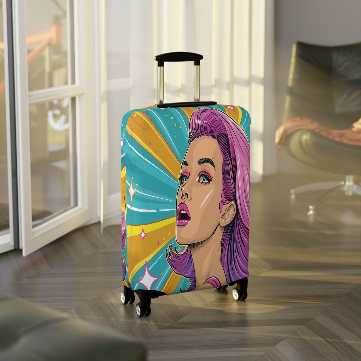 Luggage Cover, Pop Art, awd-710