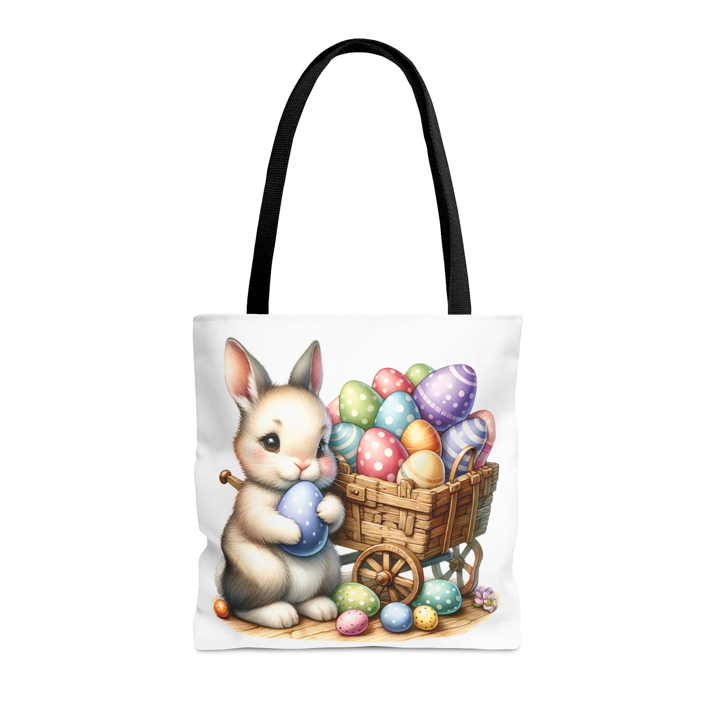 Tote Bag, Easter, Rabbit, Personalised/Non-Personalised Tote bag