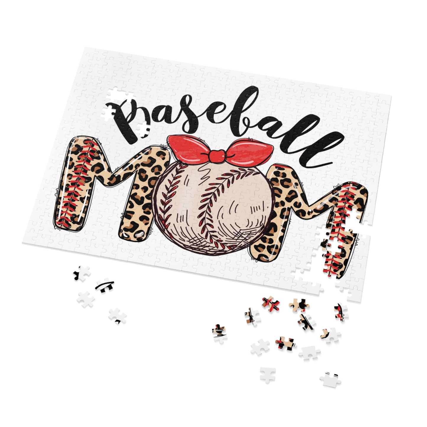 Puzzle, Baseball Mom, Personalised/Non-Personalised (30, 110, 252, 500,1000-Piece) awd-632