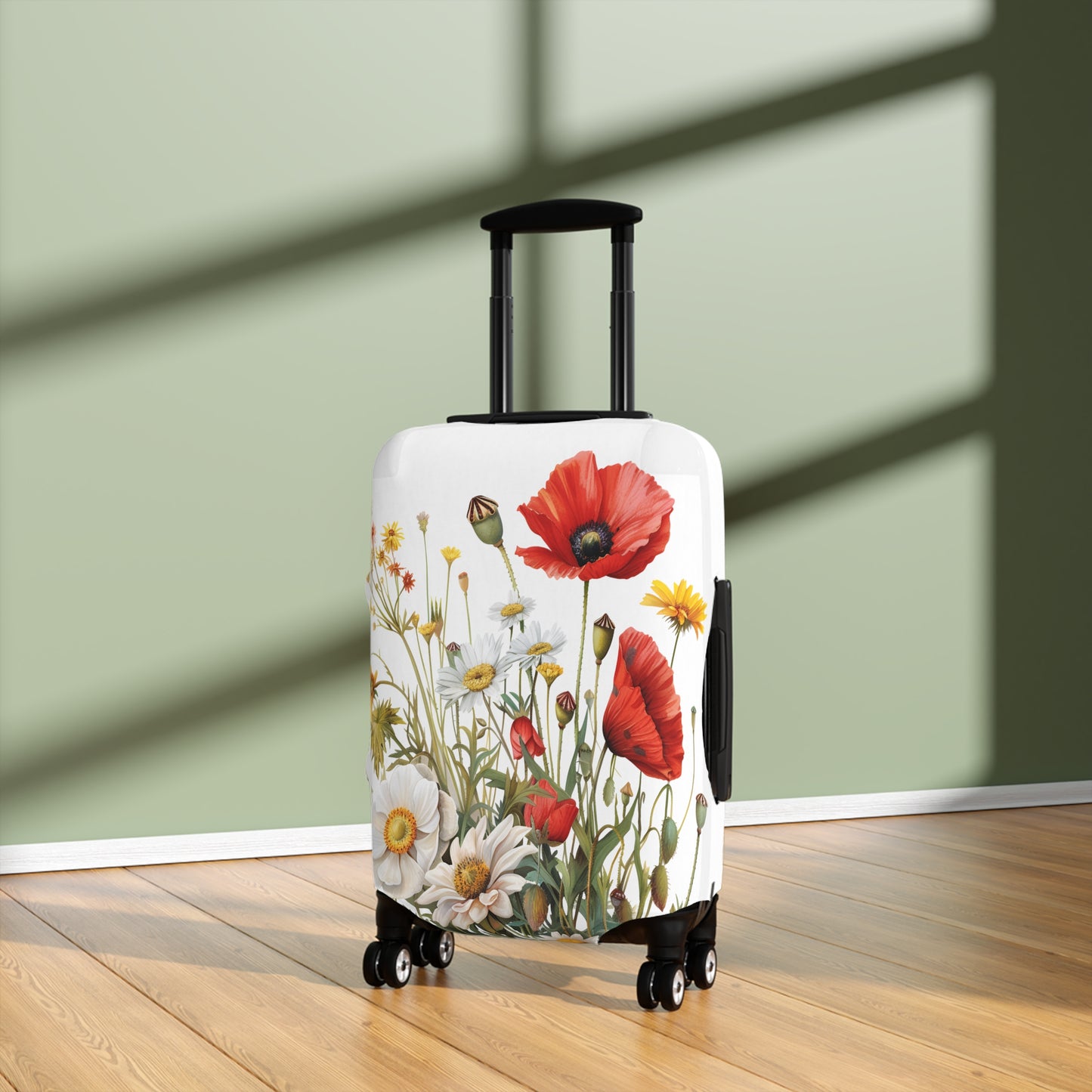 Luggage Cover, Floral, Wildflowers, awd-3043