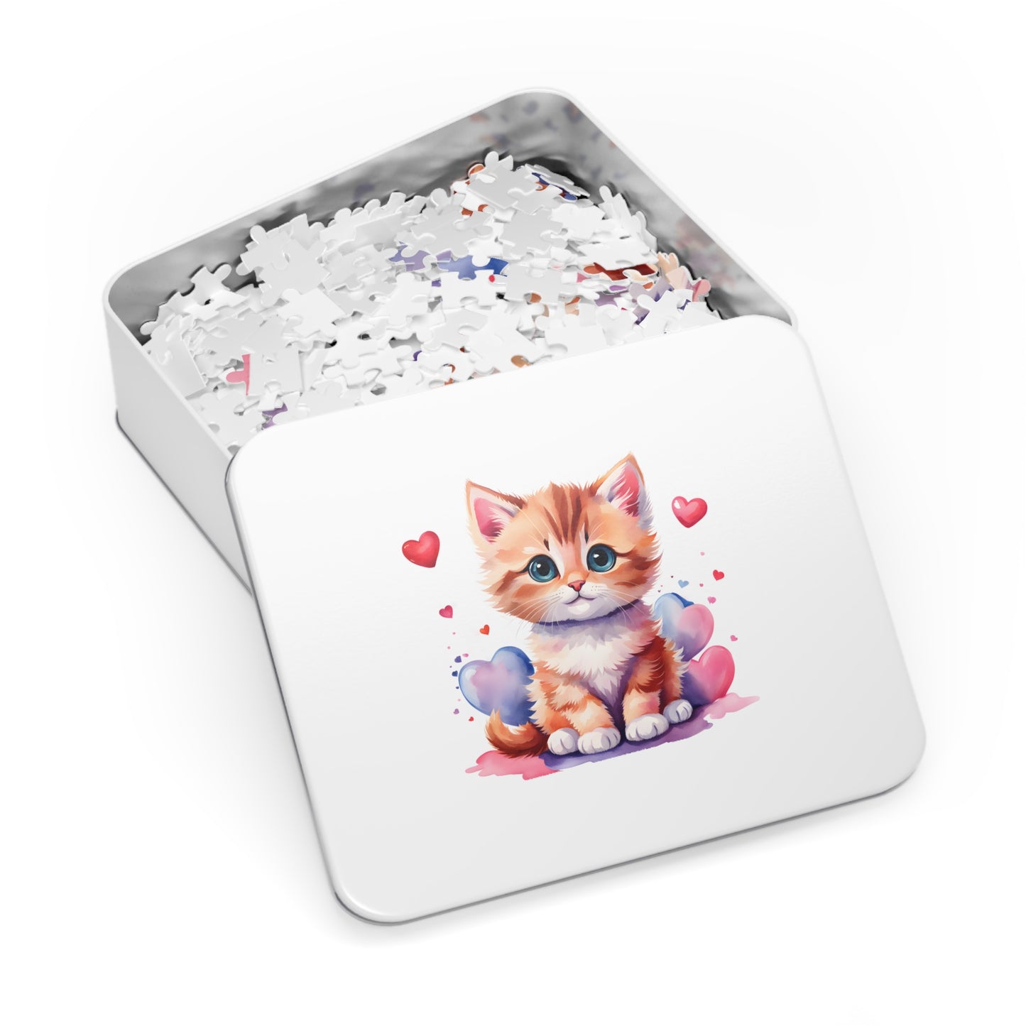 Jigsaw Puzzle, Cat, Personalised/Non-Personalised (30, 110, 252, 500,1000-Piece)