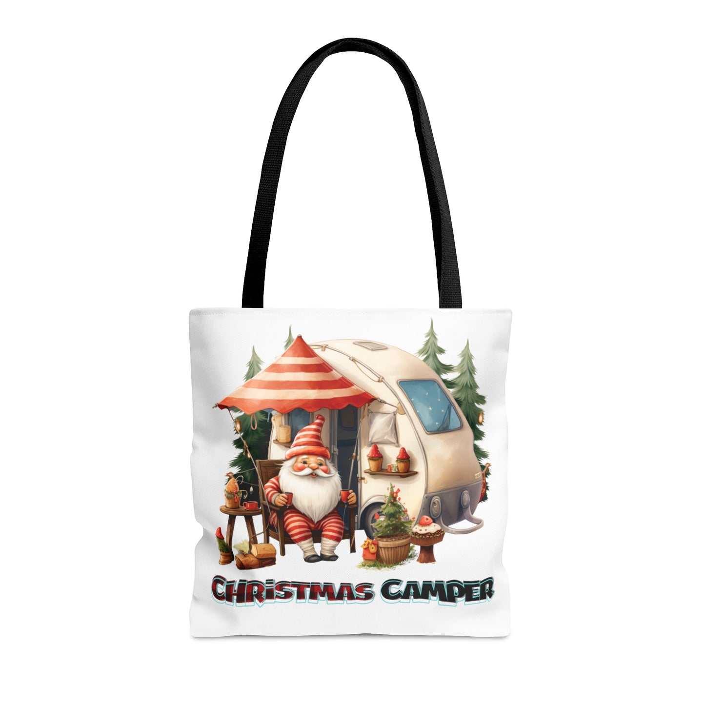 Tote Bag, Christmas, Camper