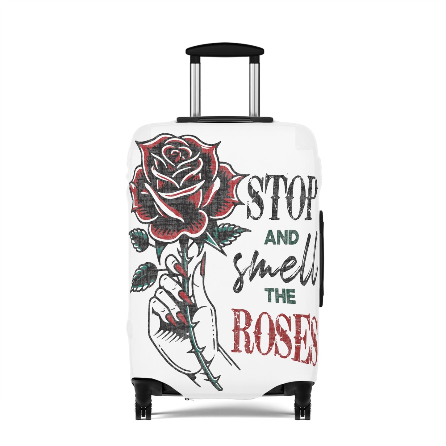 Luggage Cover, Stop and Smell the Roses, awd-1656