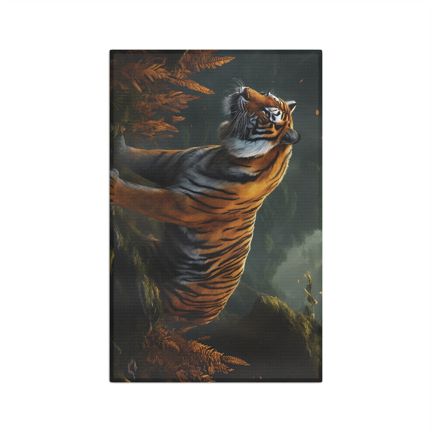 Microfiber Tea Towel Tiger