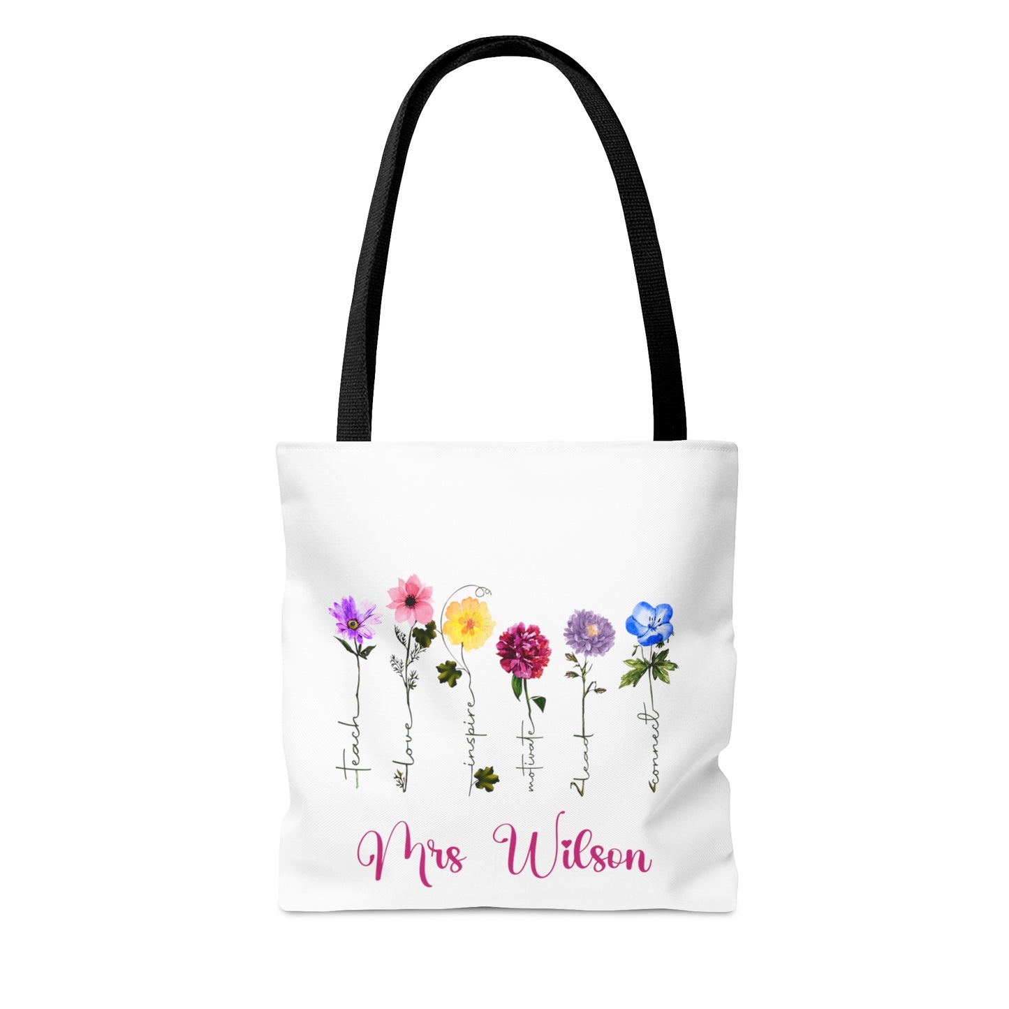 Personalised Tote Bag, Teacher Tote bag