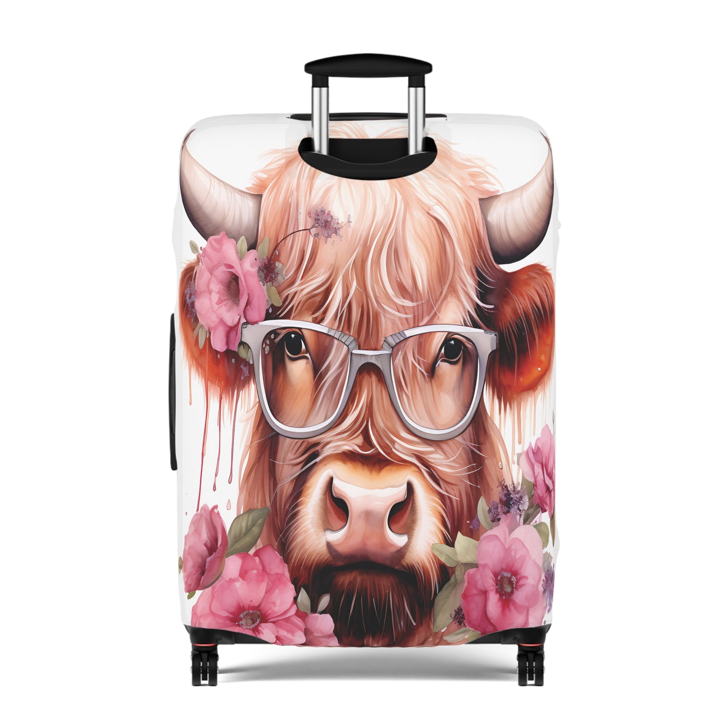 Luggage Cover, Highland Cow, awd-011