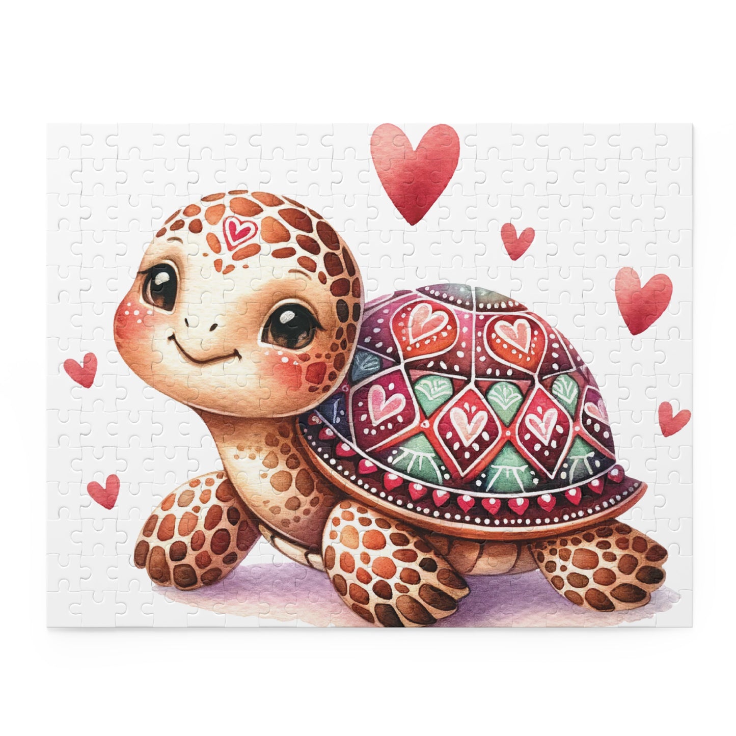 Personalised/Non-Personalised Puzzle, Turtle (120, 252, 500-Piece)