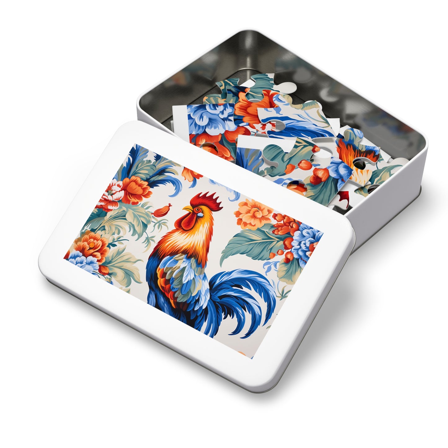 Jigsaw Puzzle, Chicken/Rooster, Personalised/Non-Personalised (30, 110, 252, 500,1000-Piece)