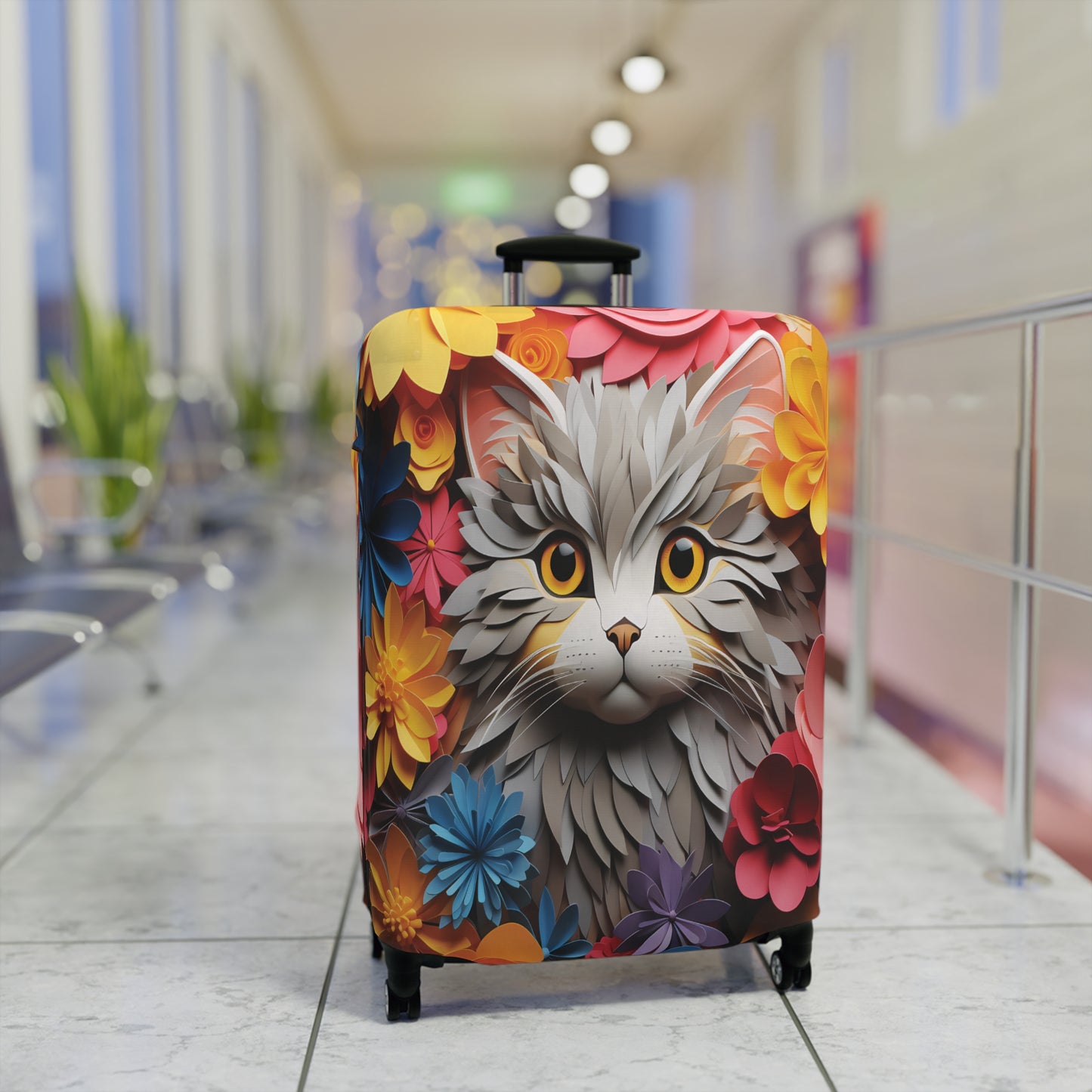 Luggage Cover, Cat, awd-423