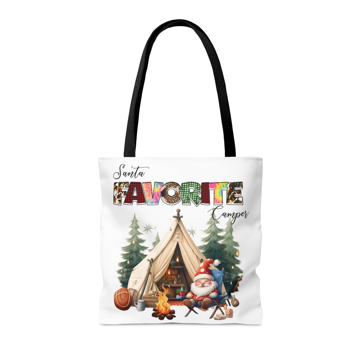 Tote Bag, Christmas, Camper