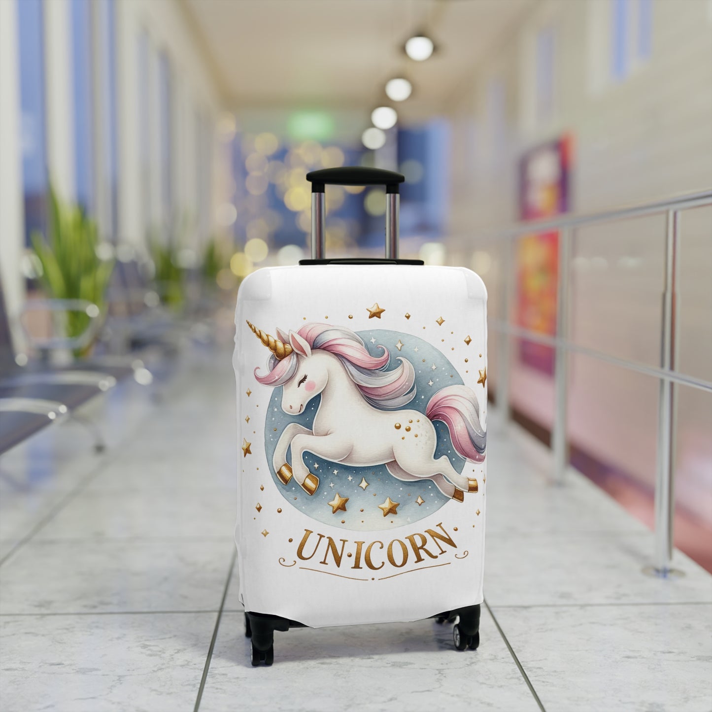 Luggage Cover, Unicorn, awd-4045