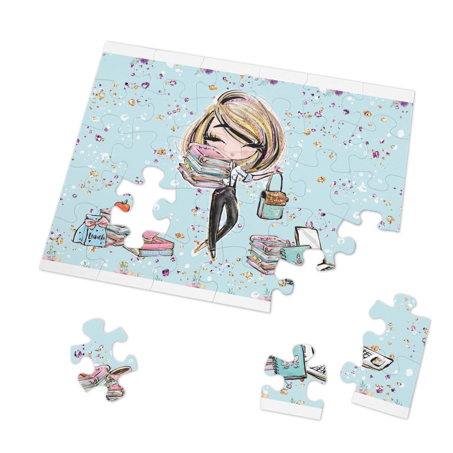 Jigsaw Puzzle, Teacher, Personalised/Non-Personalised (30, 110, 252, 500,1000-Piece)