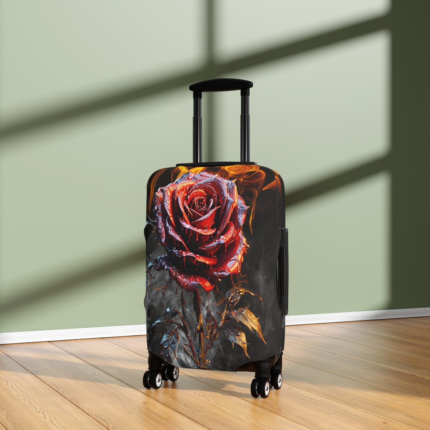 Luggage Cover, Red Rose, awd-3069