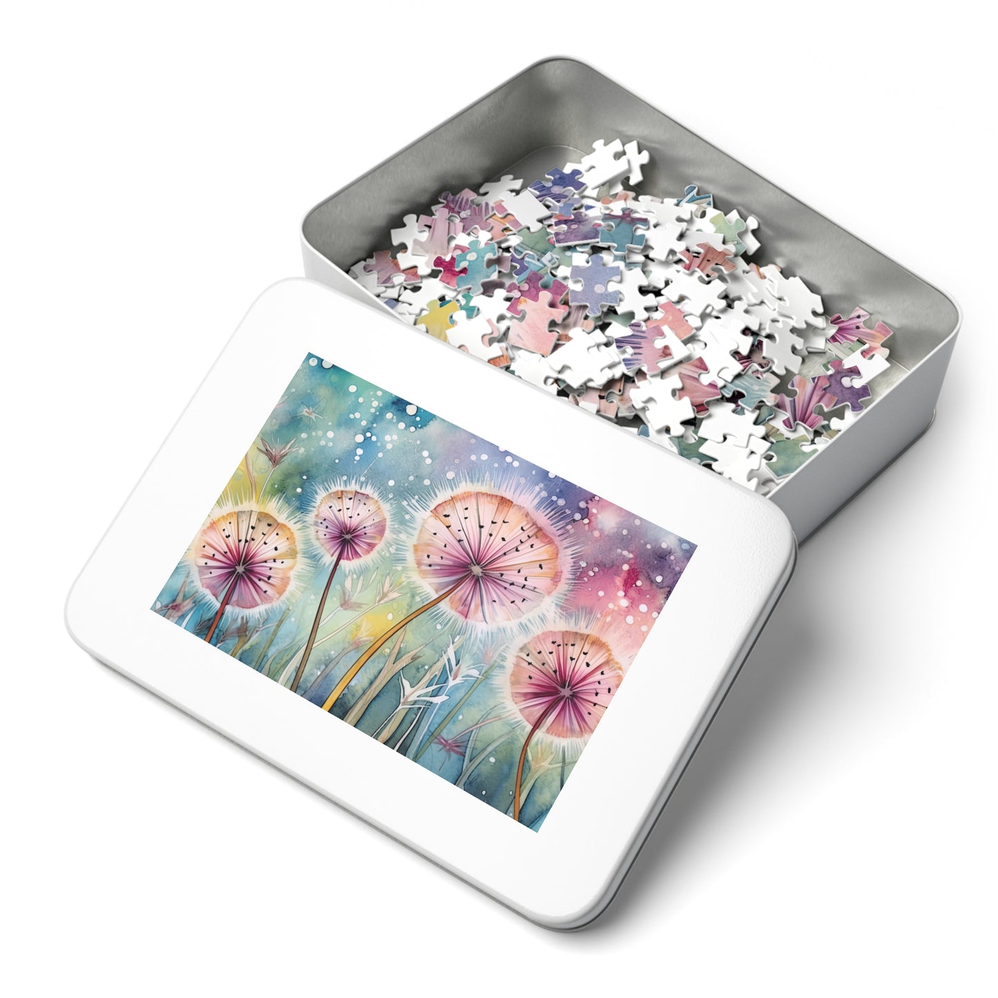 Jigsaw Puzzle, Floral, Personalised/Non-Personalised (30, 110, 252, 500,1000-Piece)