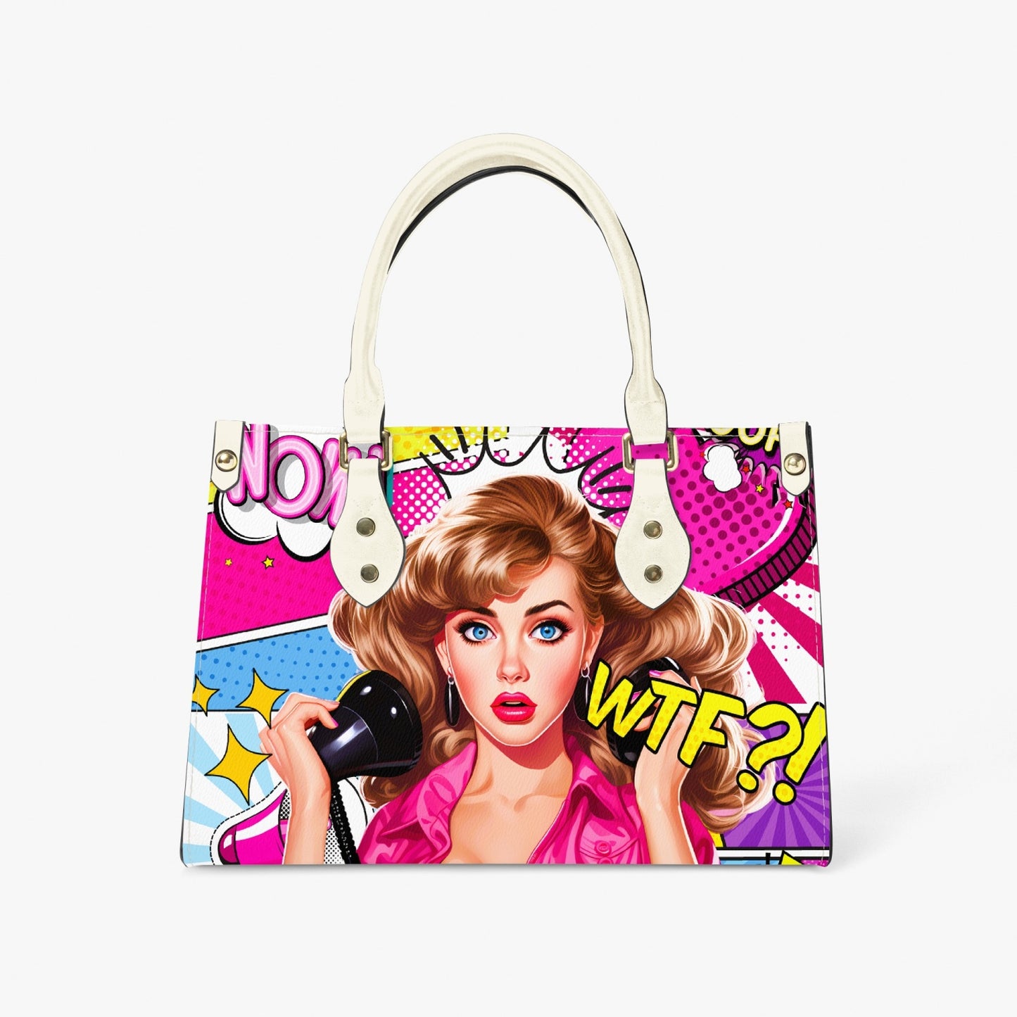 Women's Tote Bag - Long Strap - Pop Art