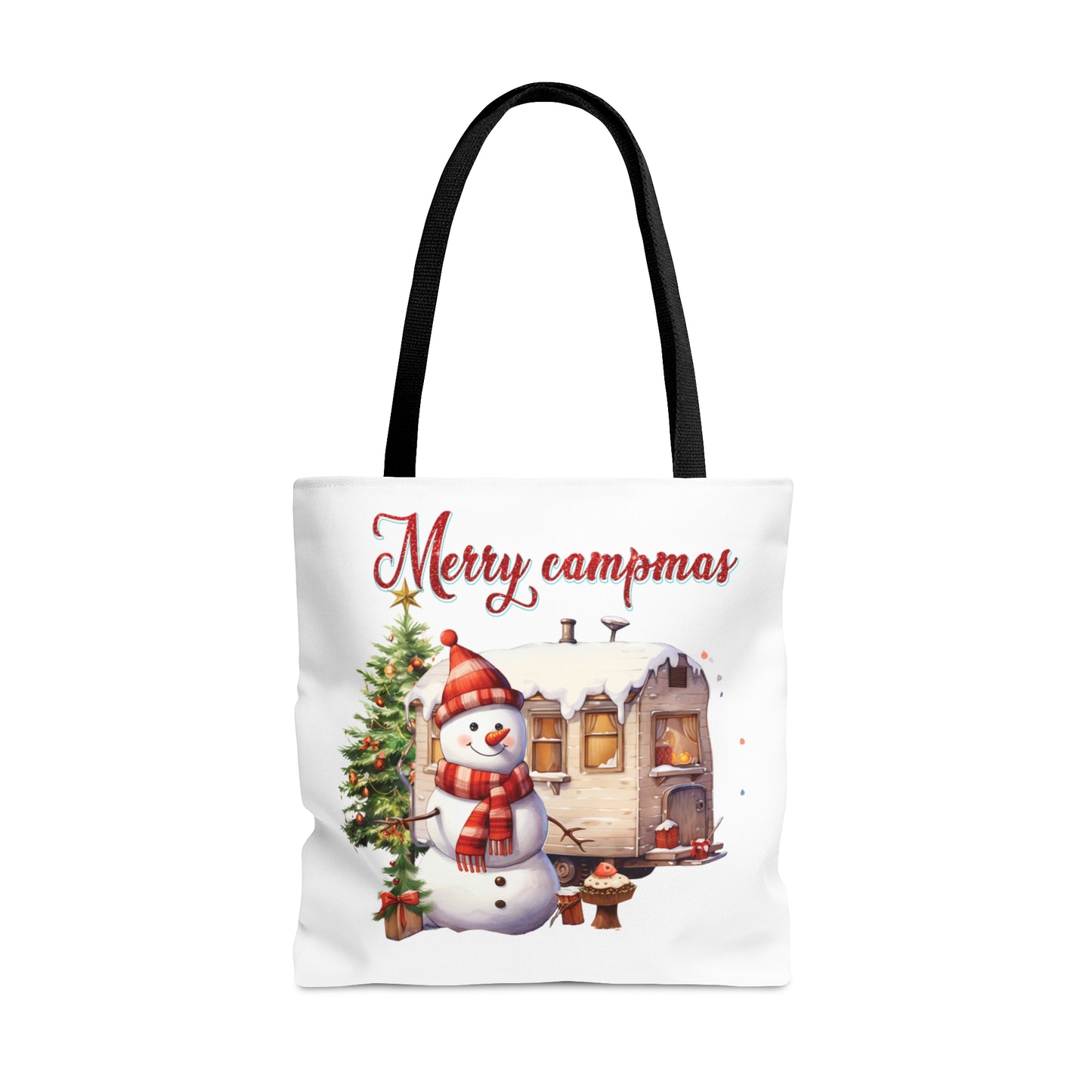 Tote Bag, Christmas, Camper