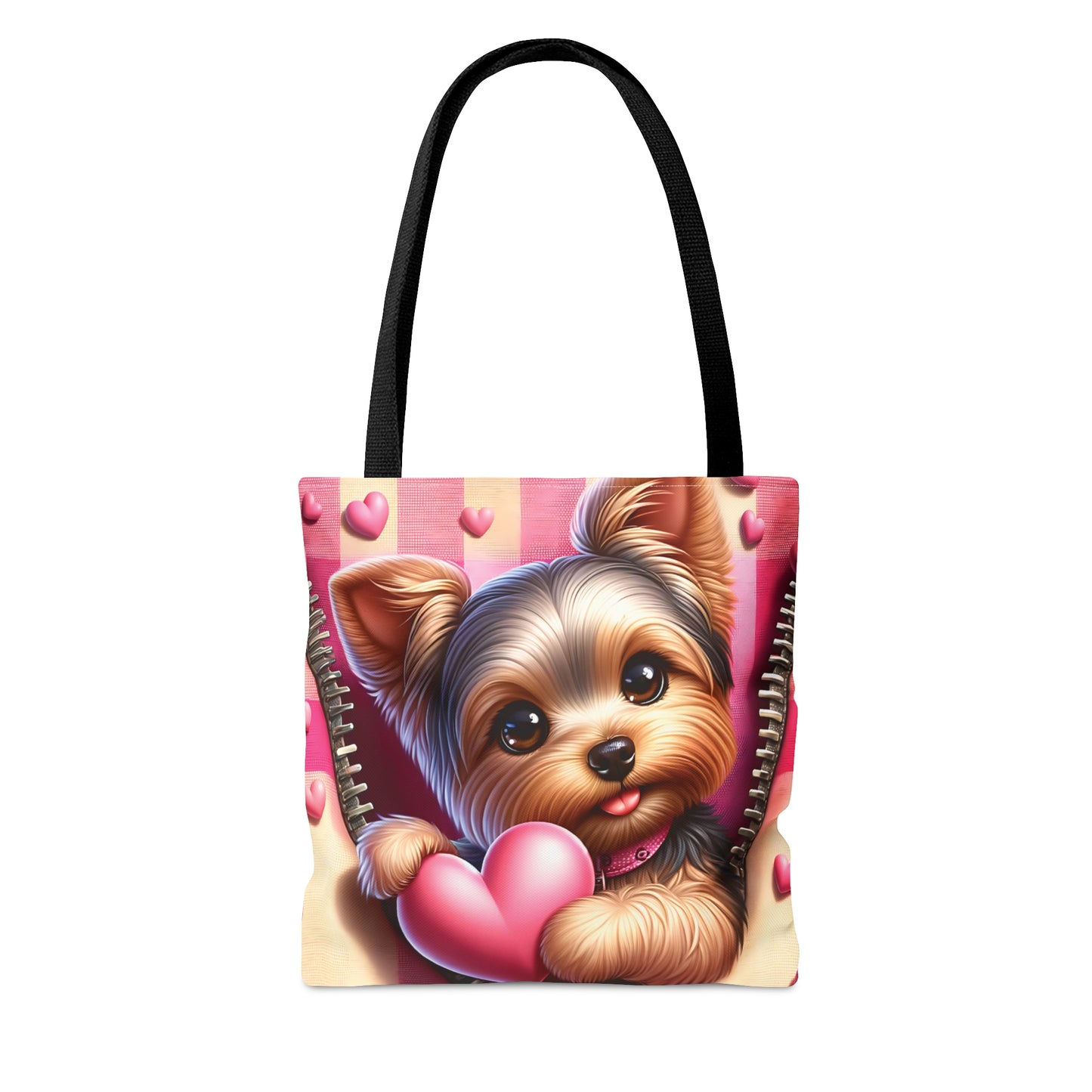 Tote Bag, Cute Dog, Personalised/Non-Personalised Tote bag