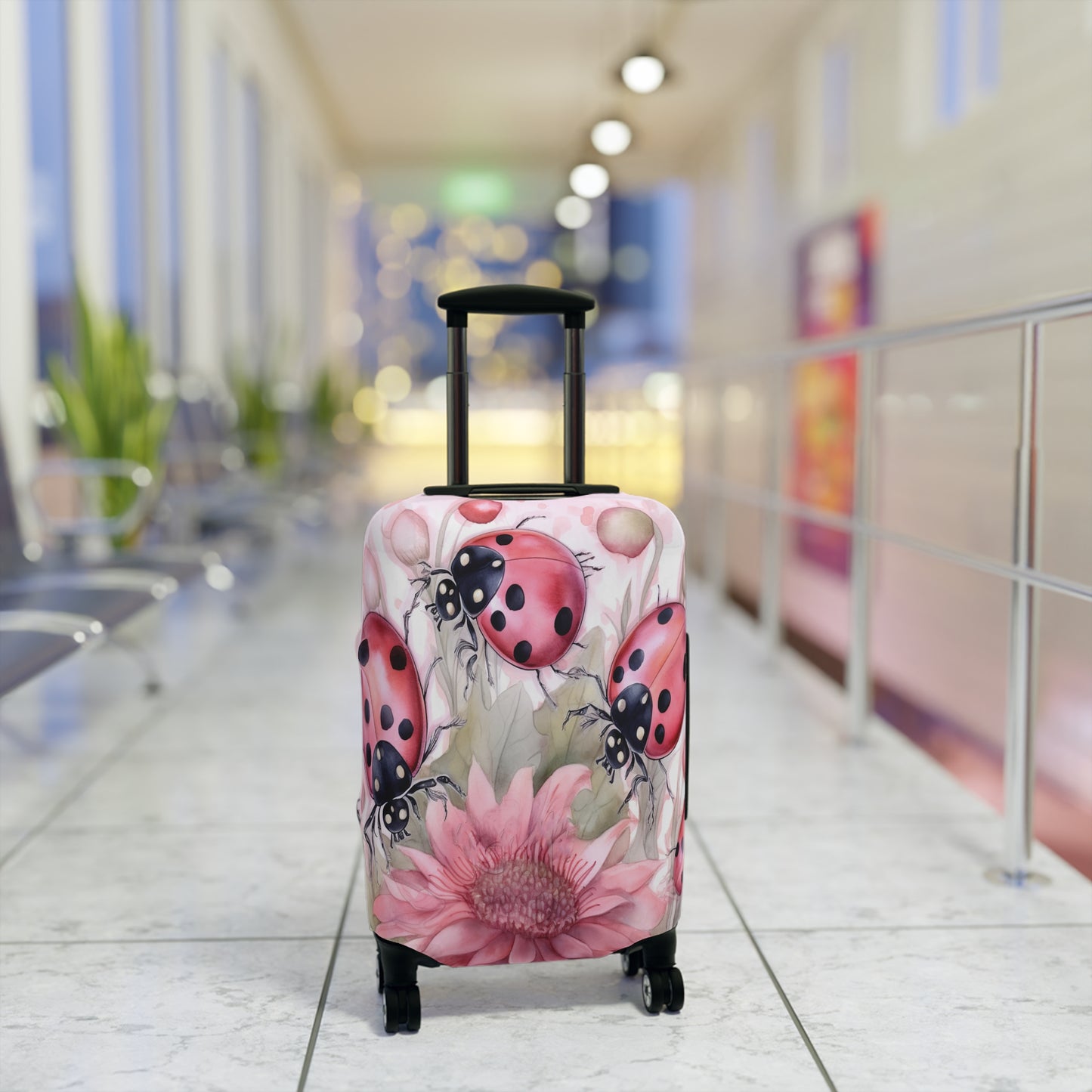 Luggage Cover, Floral, Ladybirds, awd-332