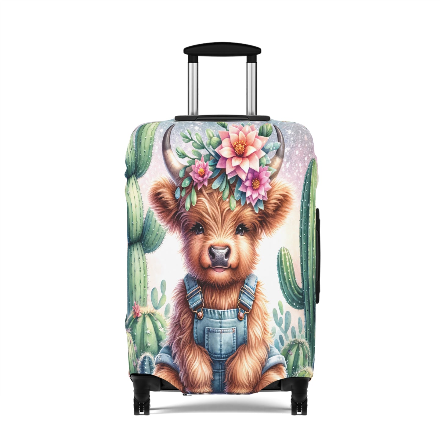 Luggage Cover, Highland Cow, awd-1160