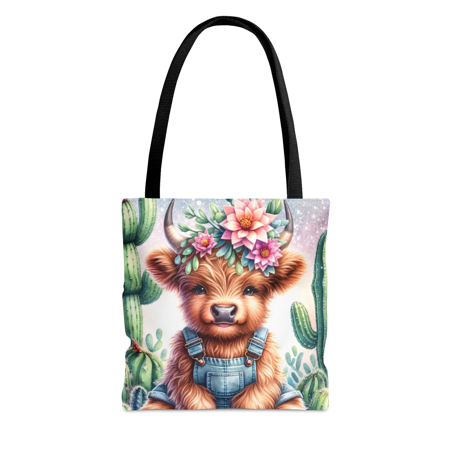 Tote Bag, Highland Cow, Personalised/Non-Personalised Tote bag