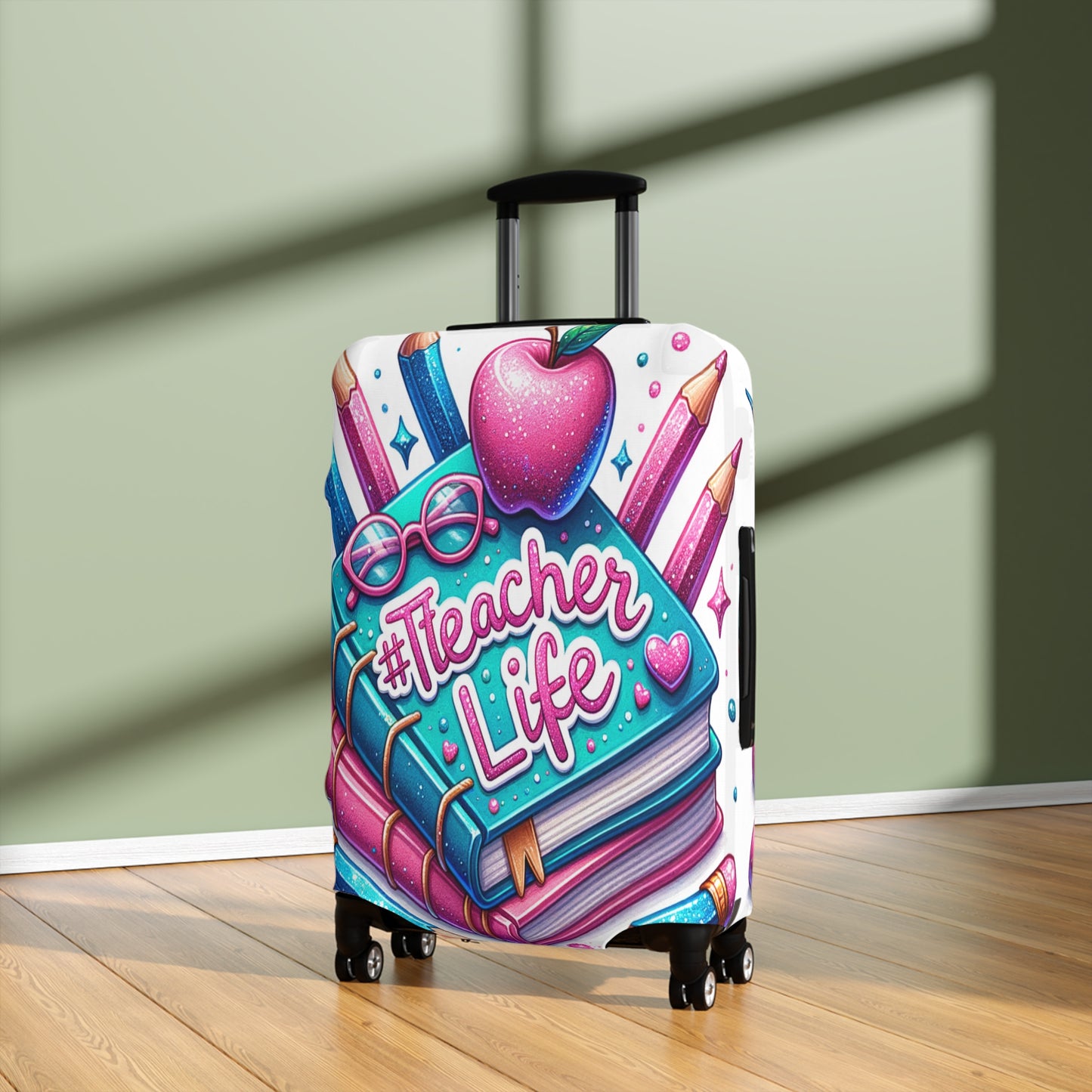 Luggage Cover, Teacher Life, awd-732