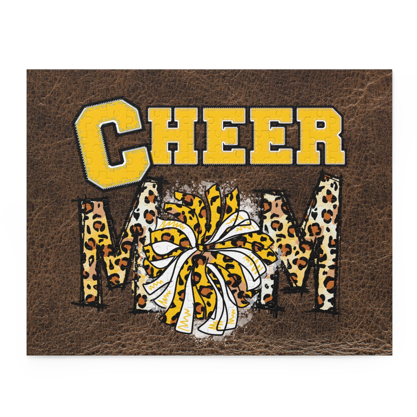 Personalised/Non-Personalised Puzzle, Cheer Mom (120, 252, 500-Piece)