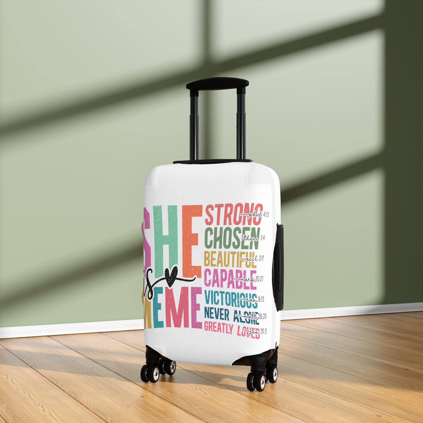 Luggage Cover, She is MeMe, awd-5021