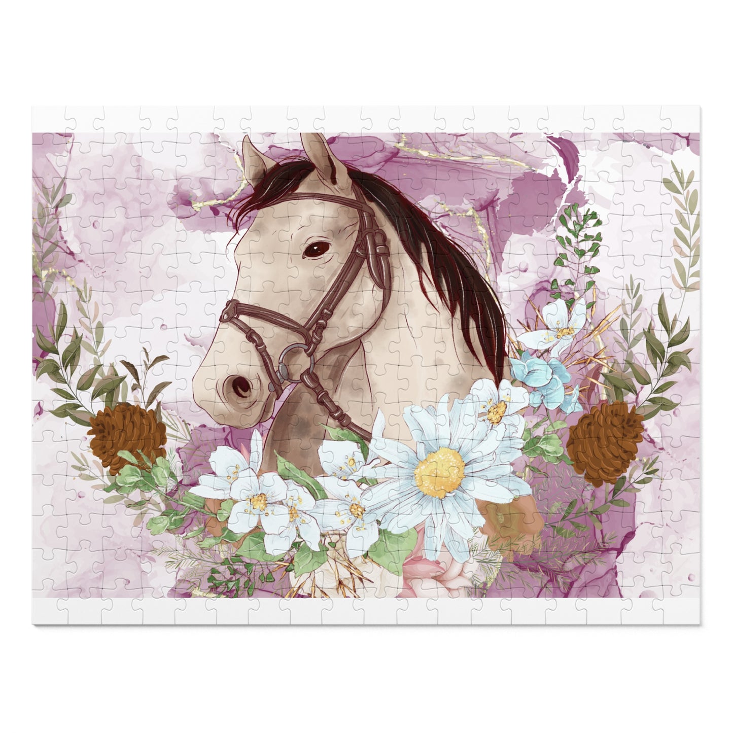 Jigsaw Puzzle, Horse, Personalised/Non-Personalised (30, 110, 252, 500,1000-Piece)