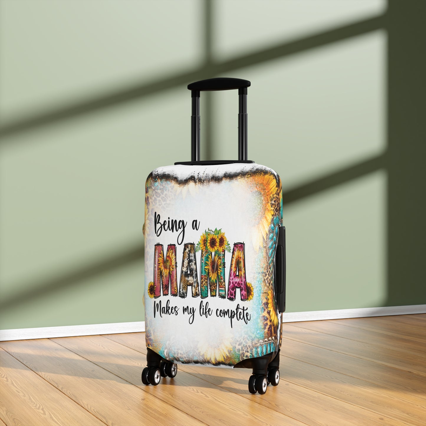 Luggage Cover, Country and Western, Being a Mama Makes my Life Complete, awd-1021