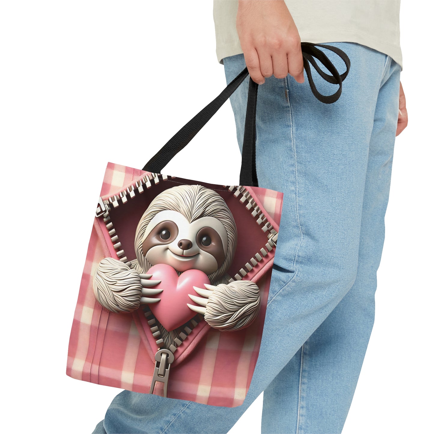 Tote Bag, Sloth, Personalised/Non-Personalised Tote bag