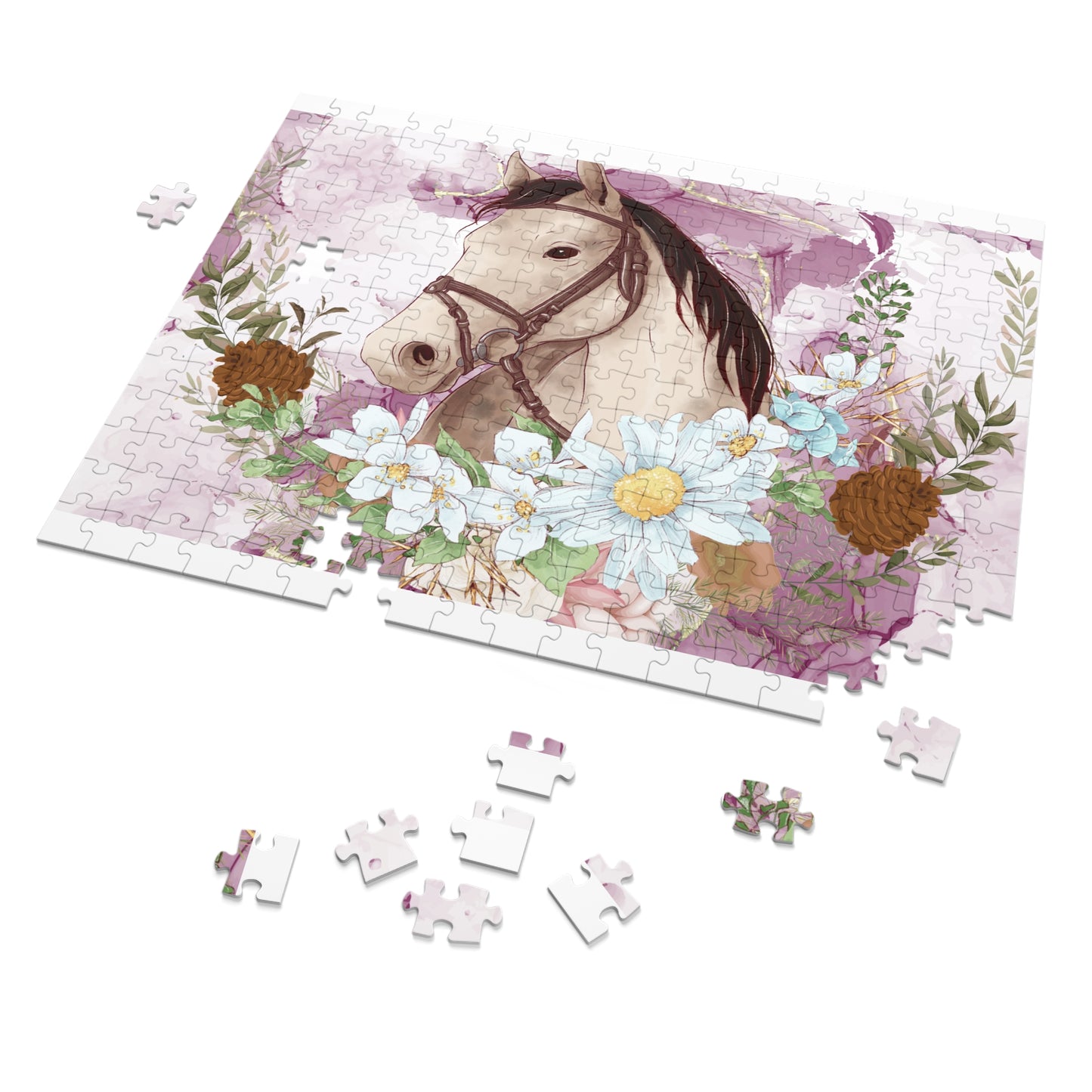 Jigsaw Puzzle, Horse, Personalised/Non-Personalised (30, 110, 252, 500,1000-Piece)