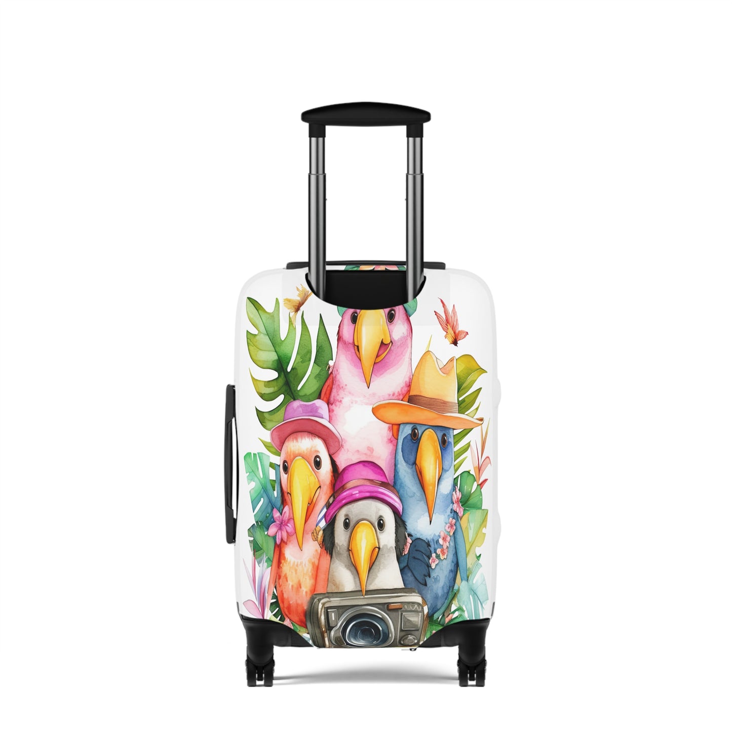 Luggage Cover, Parrots and Camera, awd-326