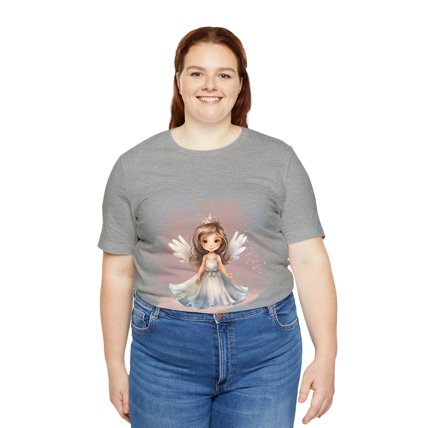 Unisex Jersey Short Sleeve Tee Christmas, Women's Fairy TShirt - A00002