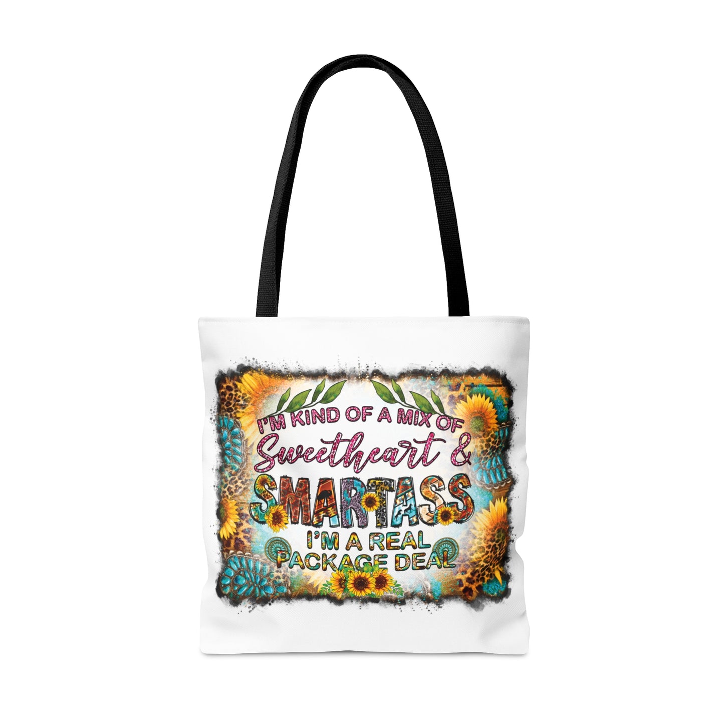 Tote Bag, Western, I'm kind of a mix of sweetheart