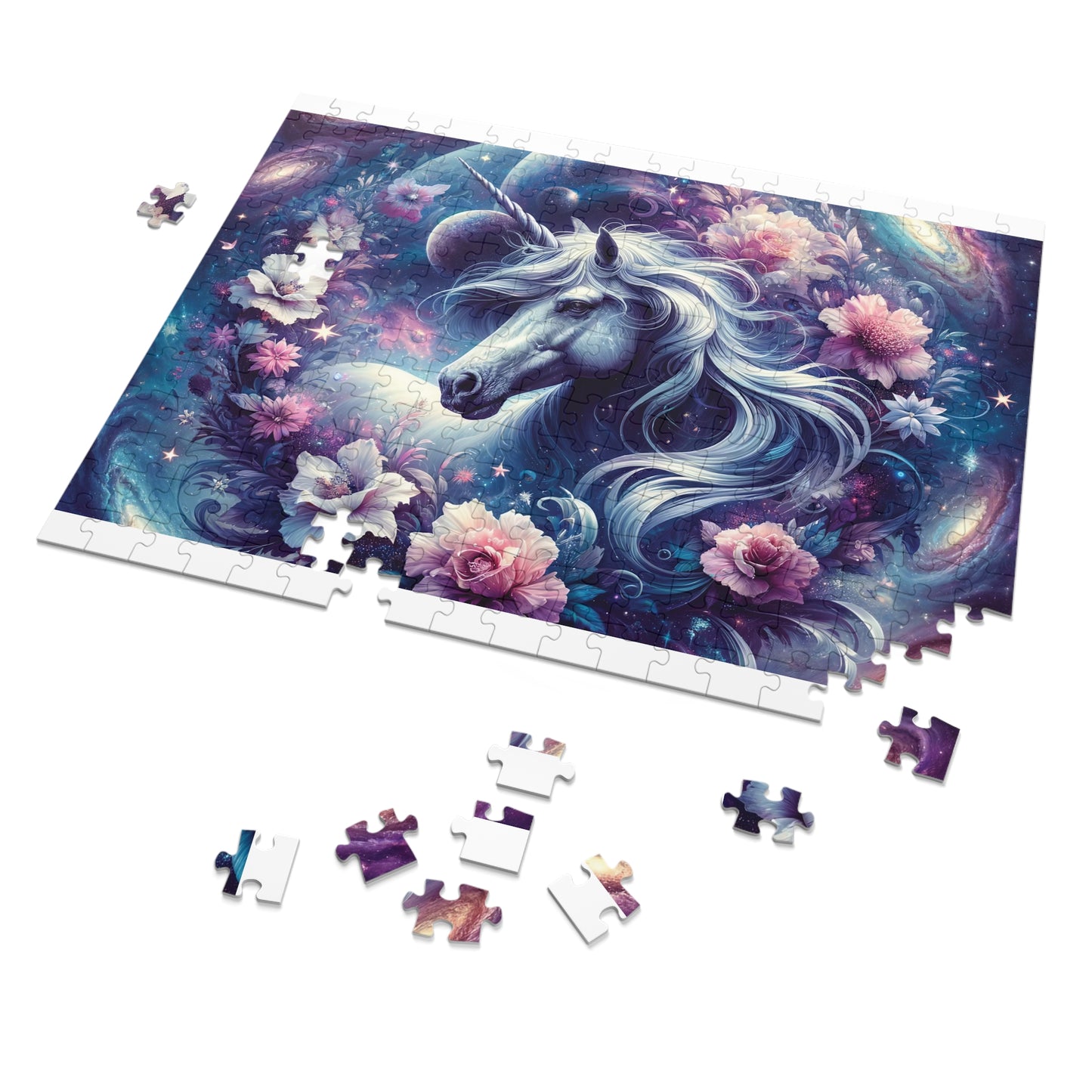 Jigsaw Puzzle, Unicorn, Personalised/Non-Personalised (30, 110, 252, 500,1000-Piece)