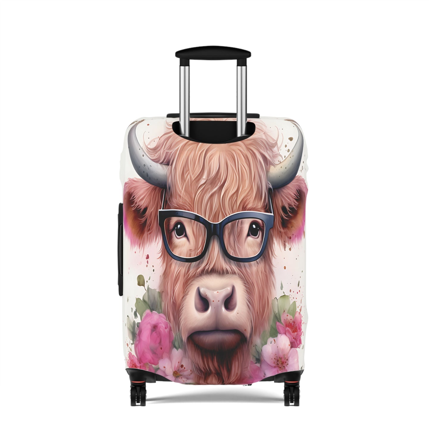 Luggage Cover, Highland Cow, awd-017