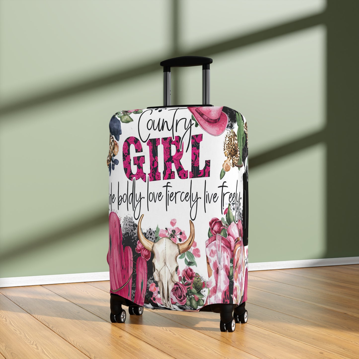 Luggage Cover, Country and Western, Country Girl, awd-1485