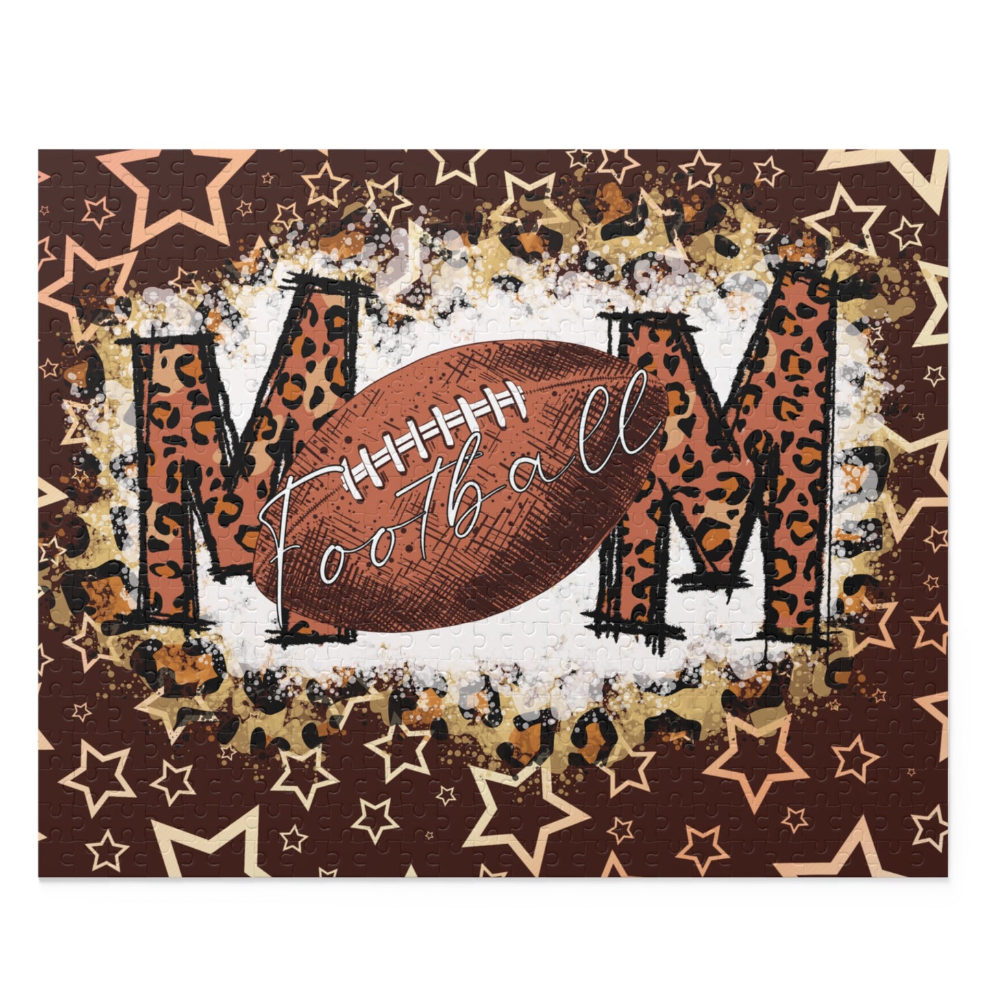 Personalised/Non-Personalised Puzzle, Football, Mum, Mom (120, 252, 500-Piece)