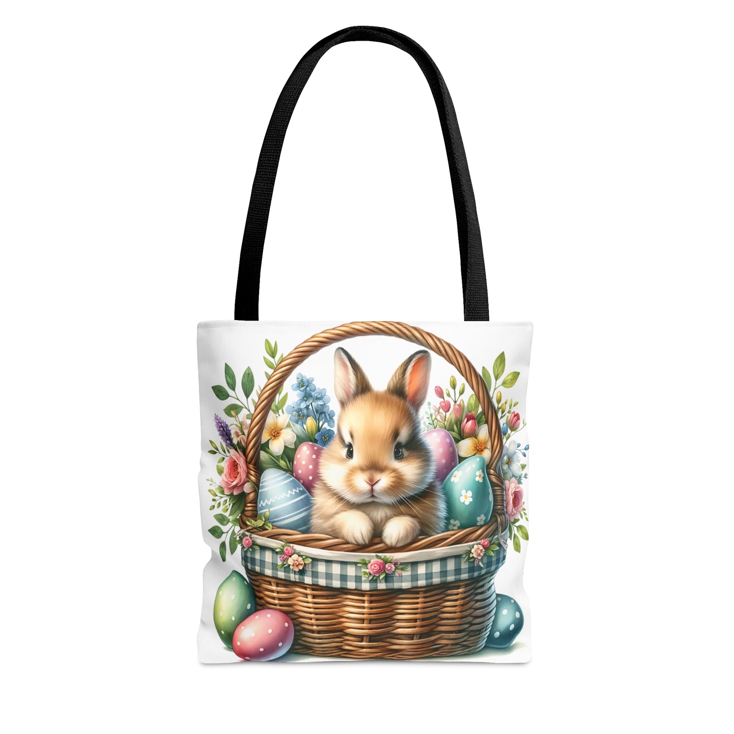 Tote Bag, Easter, Rabbit, Personalised/Non-Personalised Tote bag