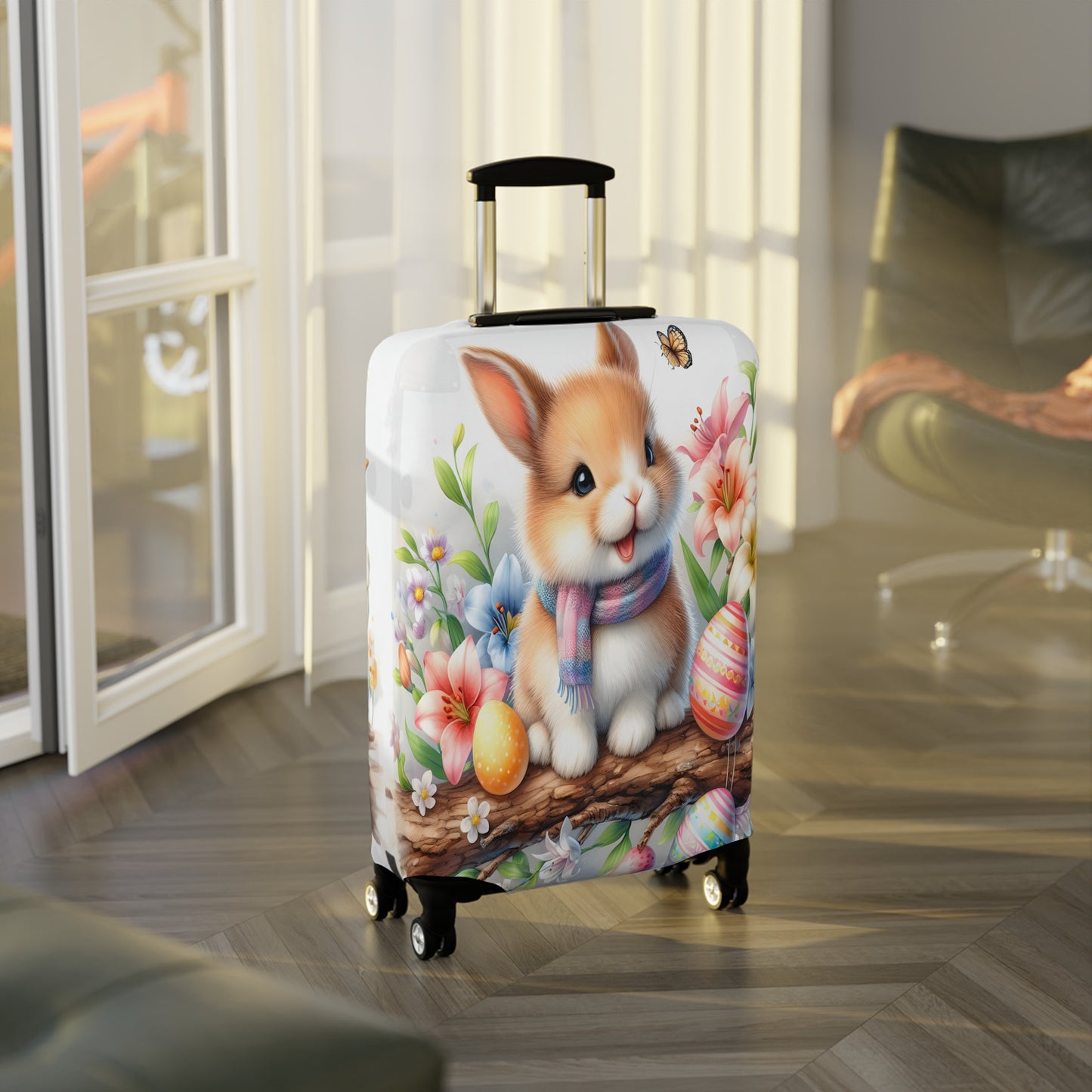 Luggage Cover, Easter, Rabbit, awd-1623