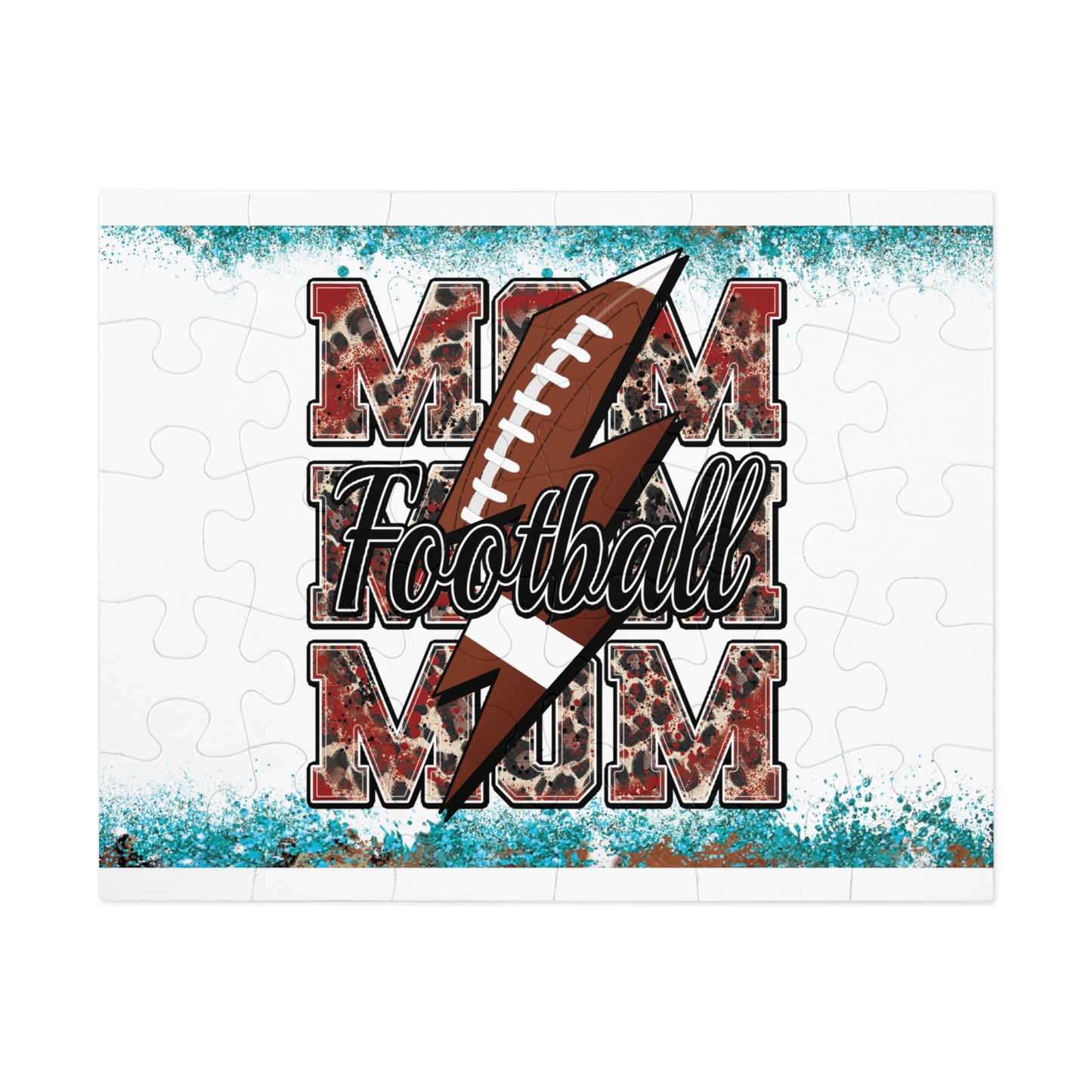 Jigsaw Puzzle, Western, Football Mom, Personalised/Non-Personalised (30, 110, 252, 500,1000-Piece)