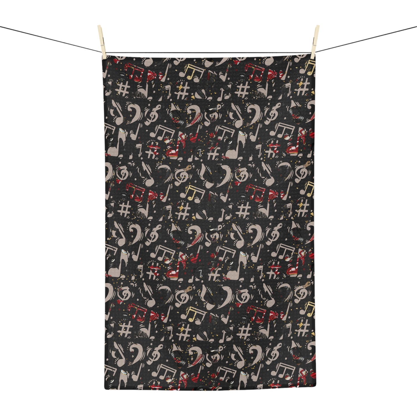 Microfiber Tea Towel, Music