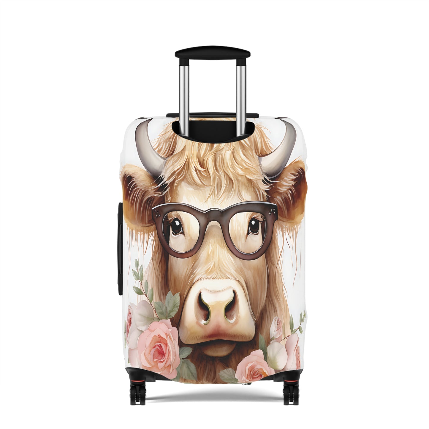 Luggage Cover, Highland Cow, awd-009