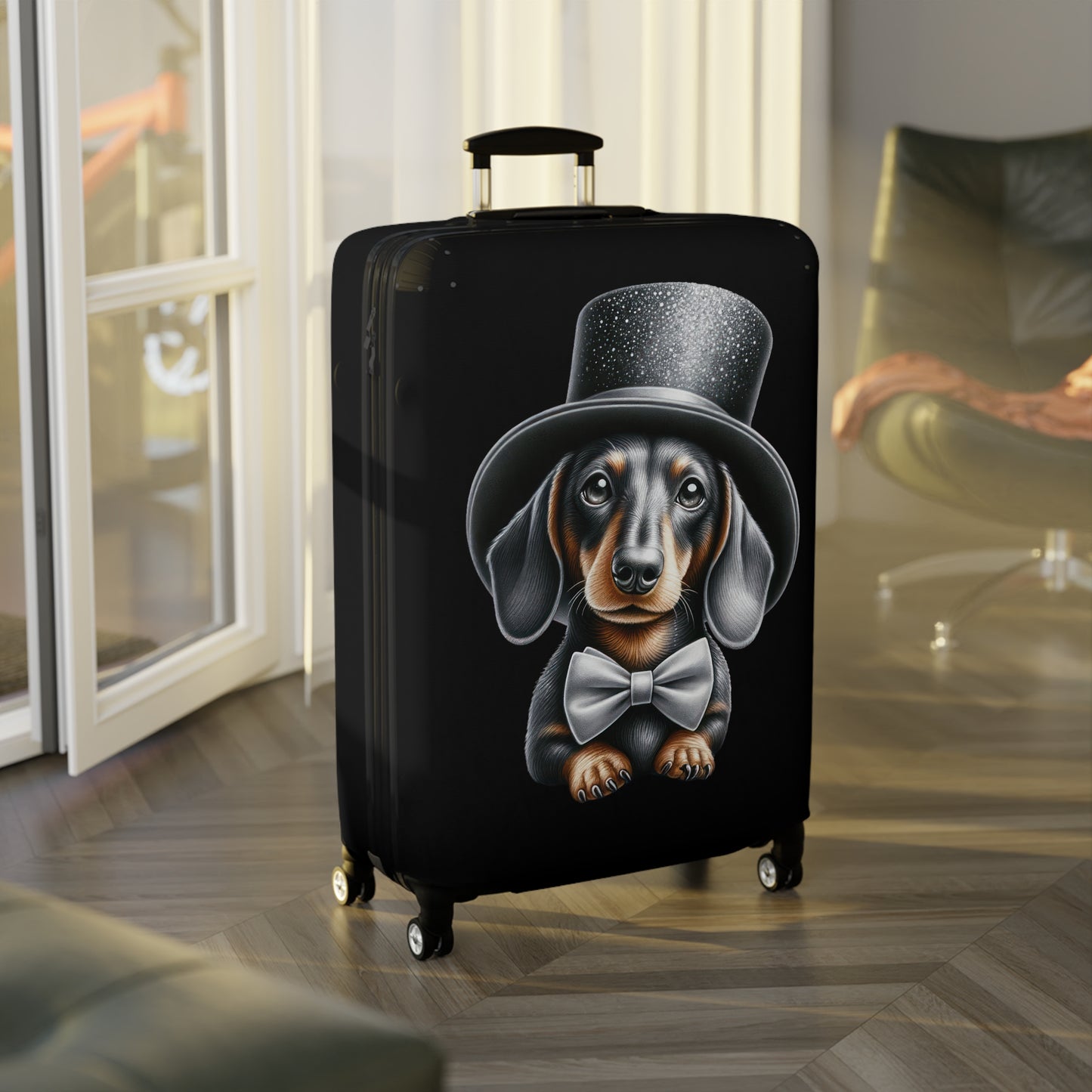 Luggage Cover, Dachshund, awd-4044